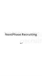 Mobile Screenshot of nextphase-recruiting.com